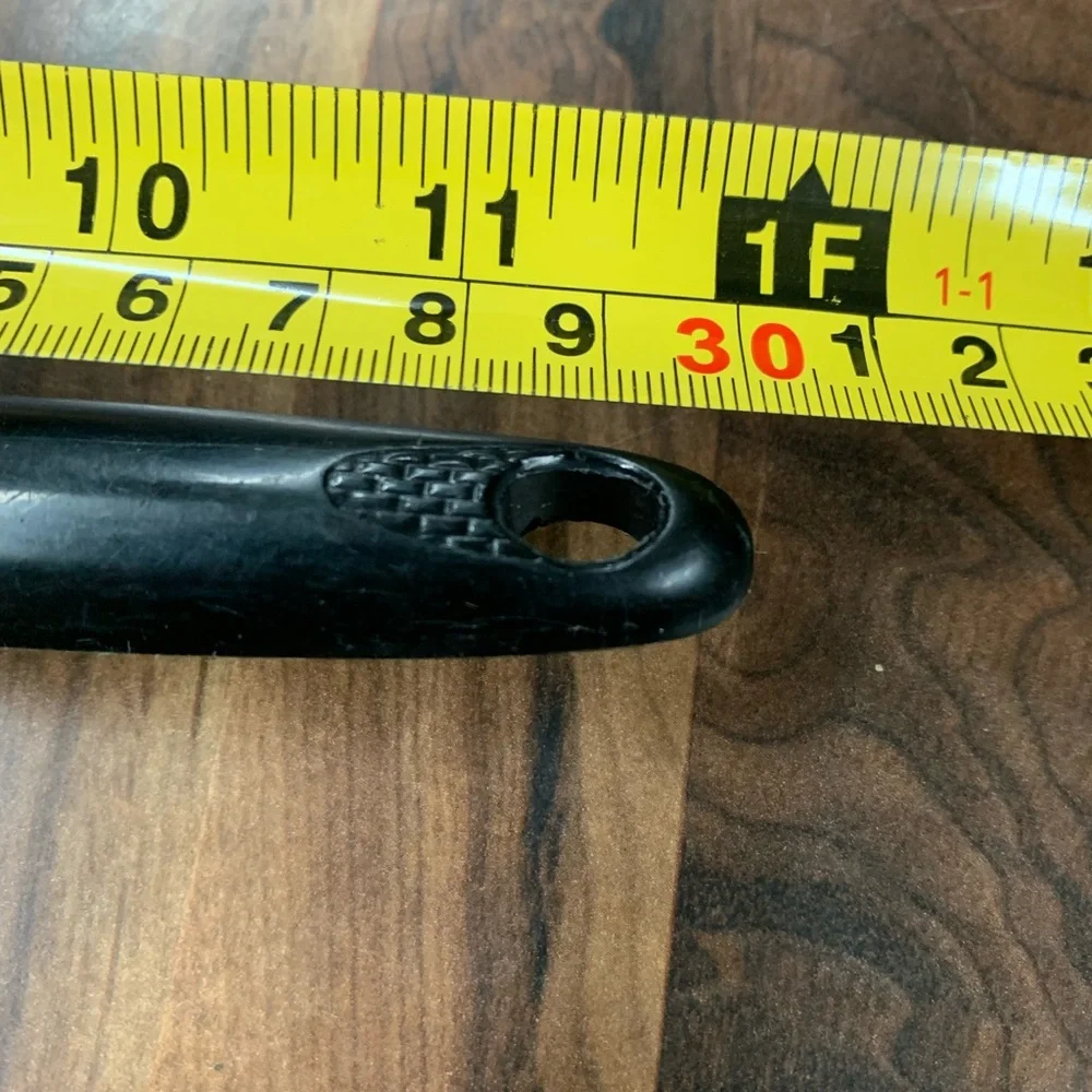 EKCO Forge Flat Cake Frosting Spreader Vintage USA Black Handle Spatula